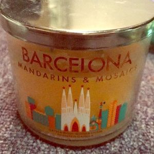 Lightly used Barcelona candle